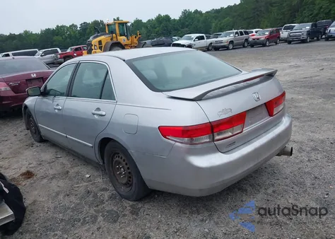 2004 Honda Accord 2.4 Lx из США, поврежденный, VIN 1HGCM55384A040247